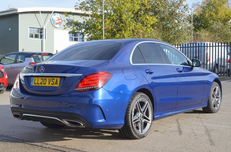 2020 Mercedes-Benz C Class C300e AMG Line Edition 4dr 9G-Tronic SALOON Petrol Parallel Phev Autom...