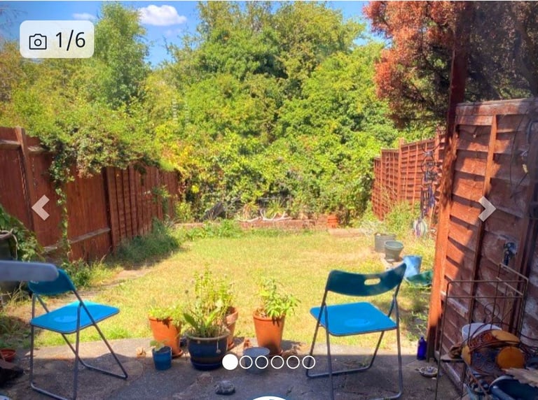 2 bed semi detached hse w/big garden looking to downsize to big 1 bed hse conversion west London.