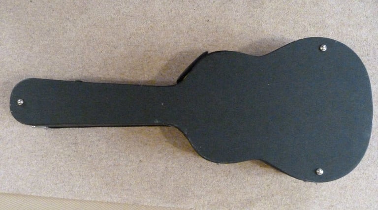 Lined Guitar hard case