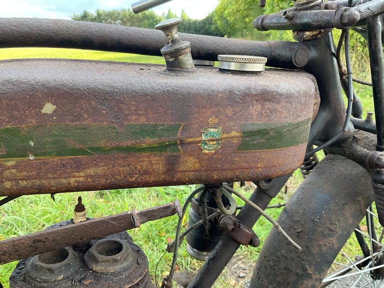 Triumph Model P 1926 unrestored ideal winter project 
