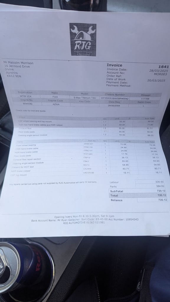 Ford, S-MAX, MPV, 2008, Other, 1997 (cc), 5 doors