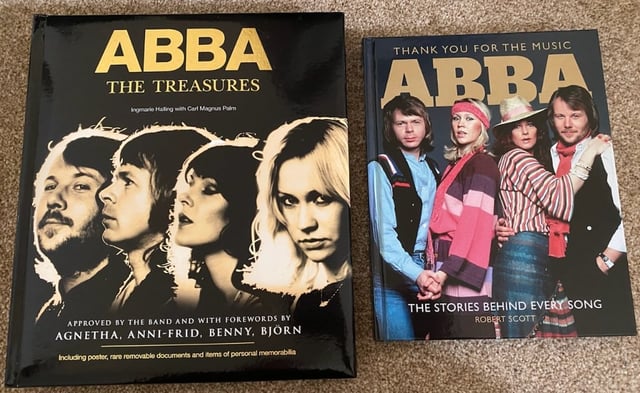 Abba - The Treasures (with poster, memorabilia reprints) Abba - Thank You  for the Music | in Winchester, Hampshire | Gumtree