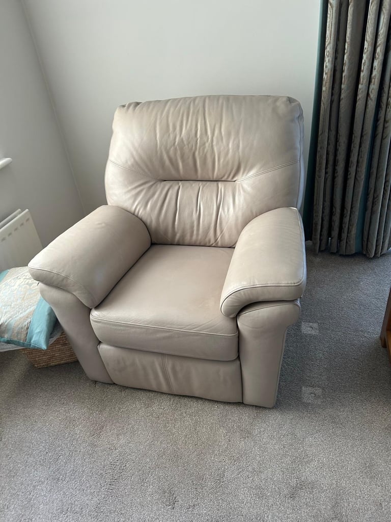 Leather reclining chair - FREE