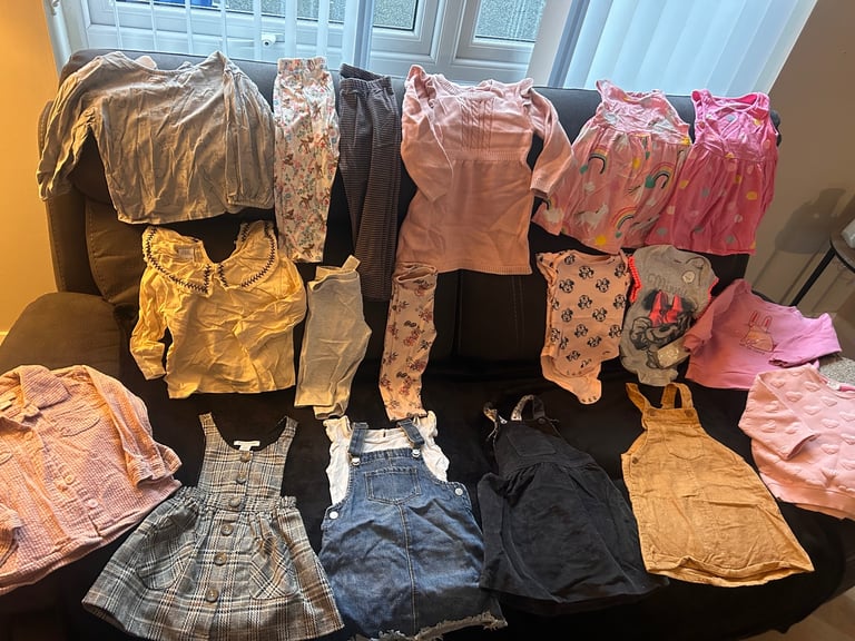Large bundle baby girl clothes 