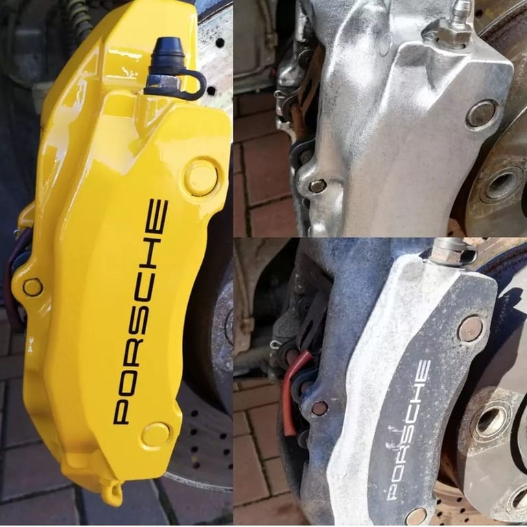Porsche brake calipers 