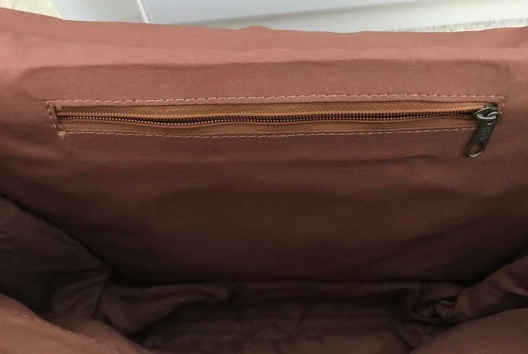 Leather Satchel in Tan Colour