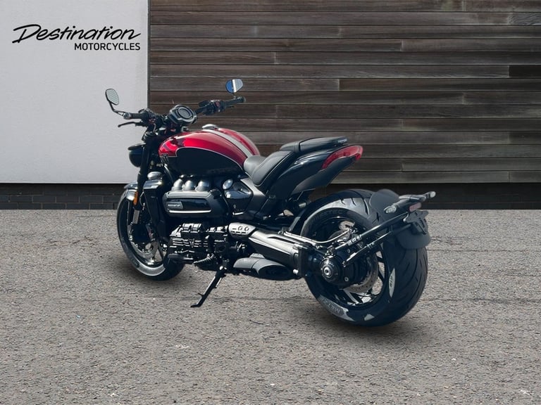 2025 Triumph Rocket 3 R STORM Petrol black 6 Speed