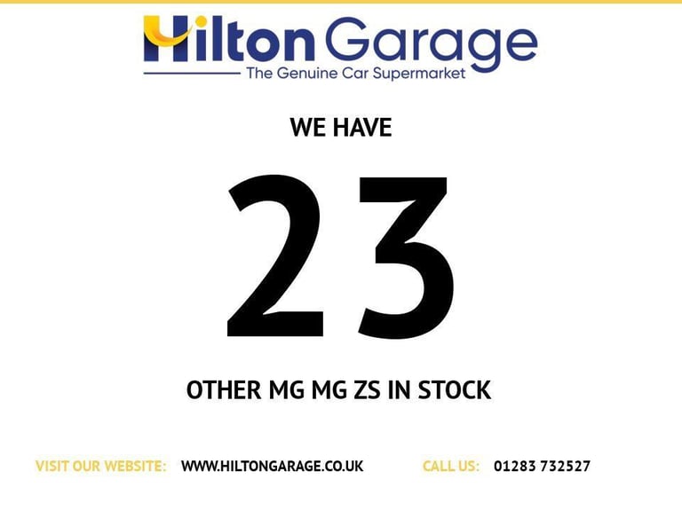 2021 MG MG ZS 44.5kWh Exclusive SUV 5dr Electric Auto (143 ps) - SAT NAV, HEATED SEATS, P HATCHBA...