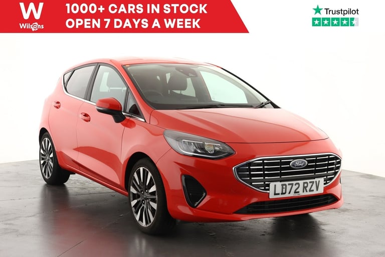 2022 Ford Fiesta 1.0 EcoBoost Hybrid mHEV 125 Titanium X 5dr Hatchback Petrol Manual