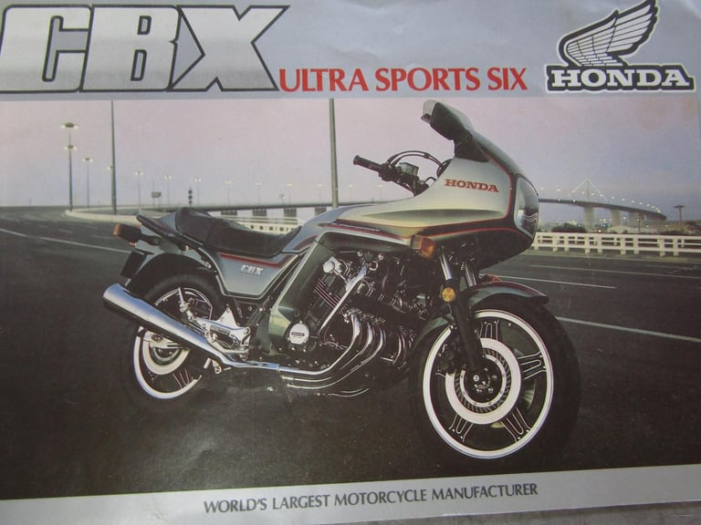 HONDA CBX1000 PRO LINK ,*ORIGINAL WITH SIDE BOX'S UK BIKE *LOW MILES 24683