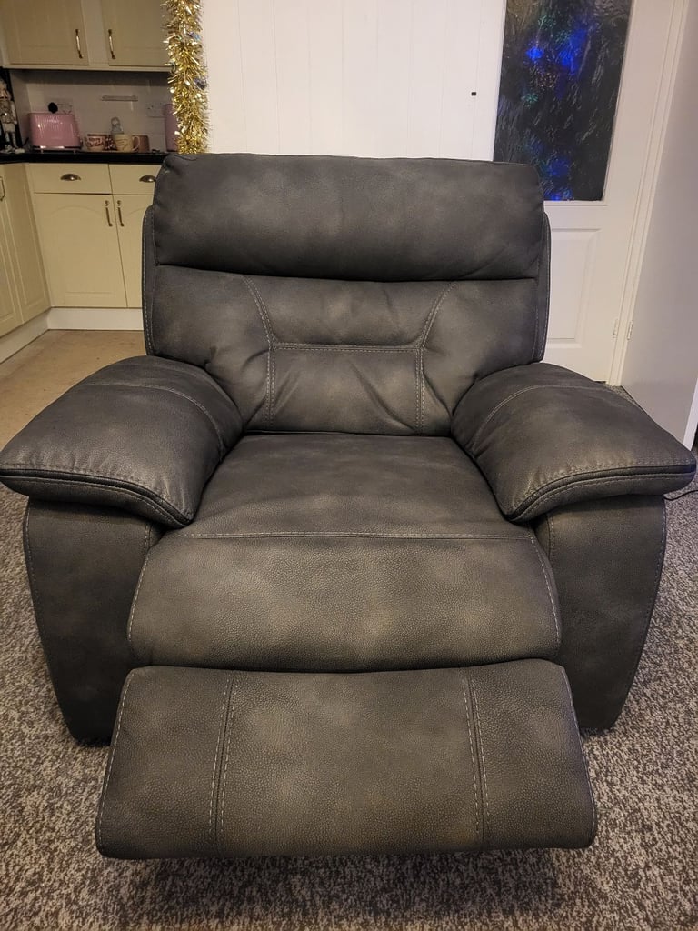 DFS Electric Recliner Sofa and Chair