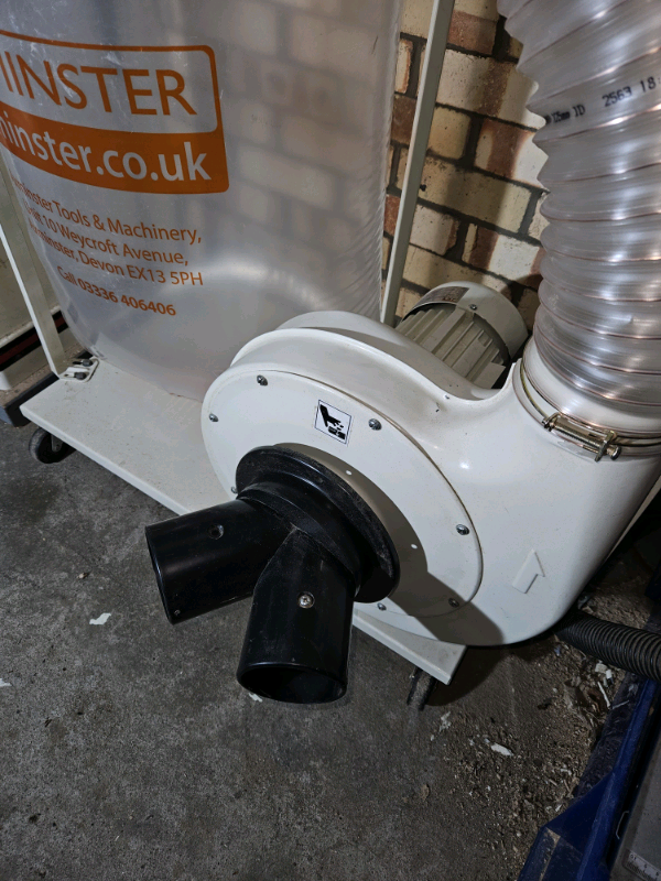 Jet DC1100A dust extractor 240v axminster 