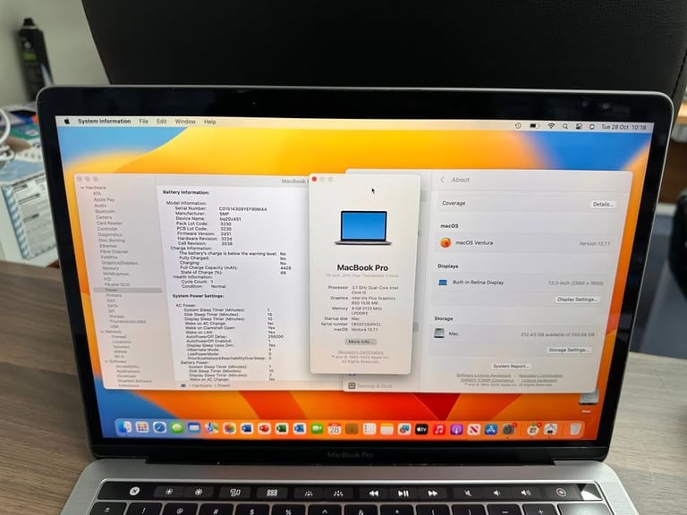 MacBook Pro 13” 2017 Core i5 | 8GB RAM | 256GB SSD