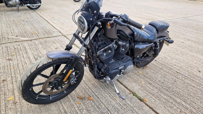 2016 16 HARLEY DAVIDSON XL 883 N IRON 16 SPORTSTER GREY XL883 CUSTOM CRUISER