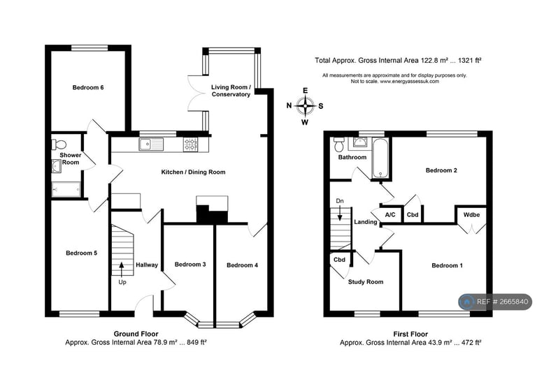 6 bedroom house in Maytree Close, Guildford, GU1 (6 bed) (#2665840)