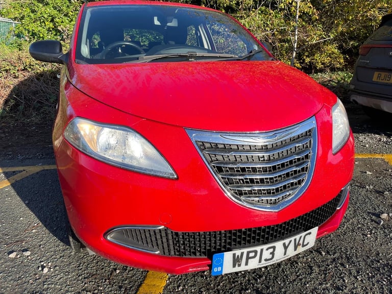 CHRYSLER YPSILON 1.2 SE 13 REG RED 5 DOOR SERVICE HISTORY MOT MARCH 22ND 2026 TAX £35 LOW INSURANCE 