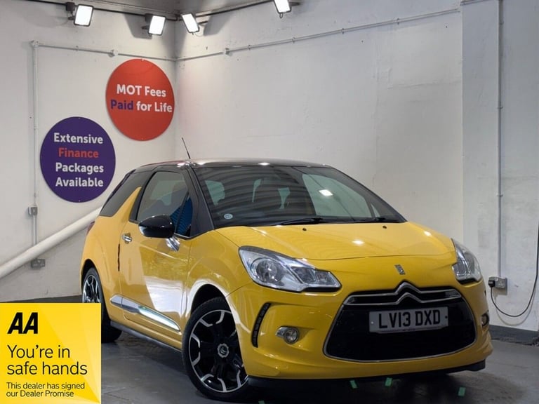 2013 08 CITROEN DS3 1.6 E-HDI AIRDREAM DSTYLE PLUS HATCHBACK 3DR DIESEL MANUAL E
