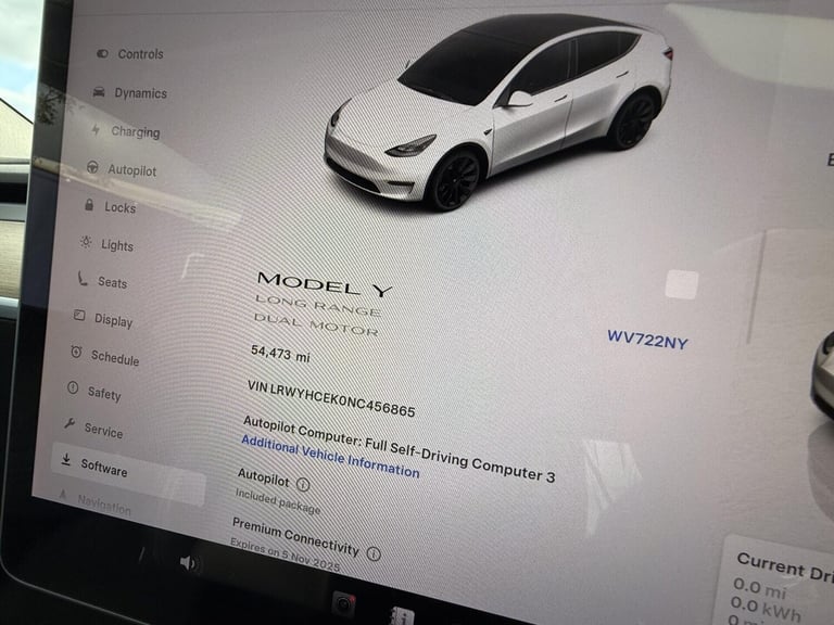 2022 Tesla Model Y (Dual Motor) Long Range SUV 5dr Electric Auto 4WDE (384 bhp) SUV Electric Auto...