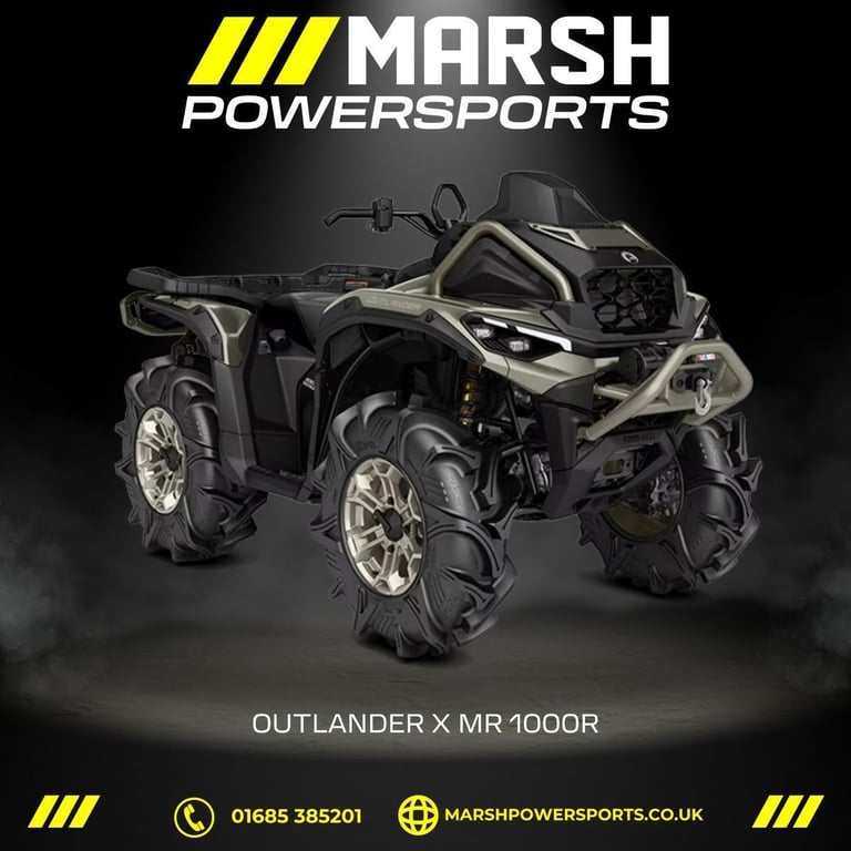 Outlander XMR 1000R 2026 - Can-am Main Dealer - Reserve NOW!