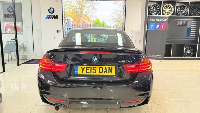 2015 BMW 4 Series 420d M Sport 2dr CONVERTIBLE DIESEL Manual