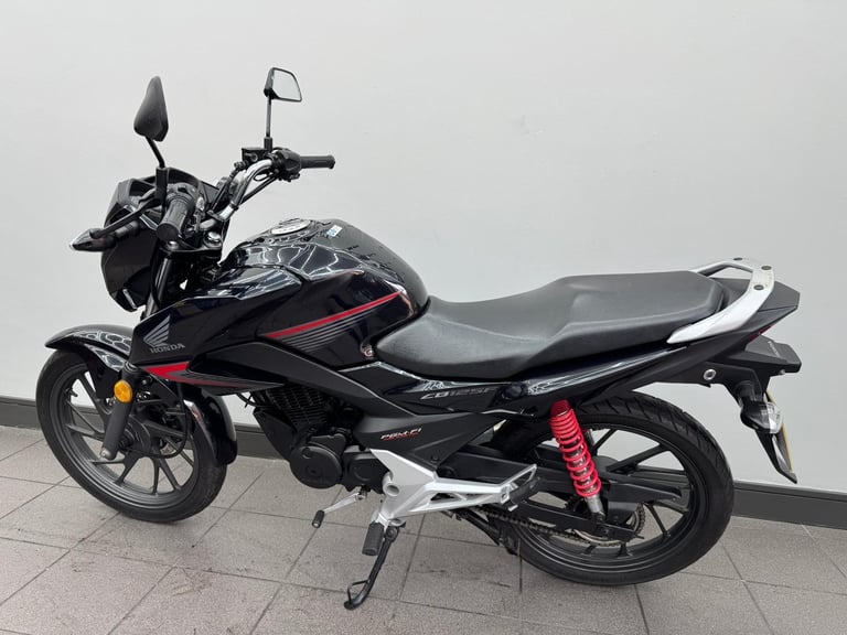 HONDA CB125F BLACK / DARK BLUE 2019 19 REG 10,253 MILES USED 125CC MOTORCYCLE