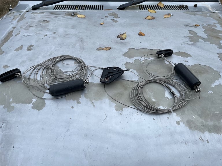 Bushcom 40/80m HF antenna 