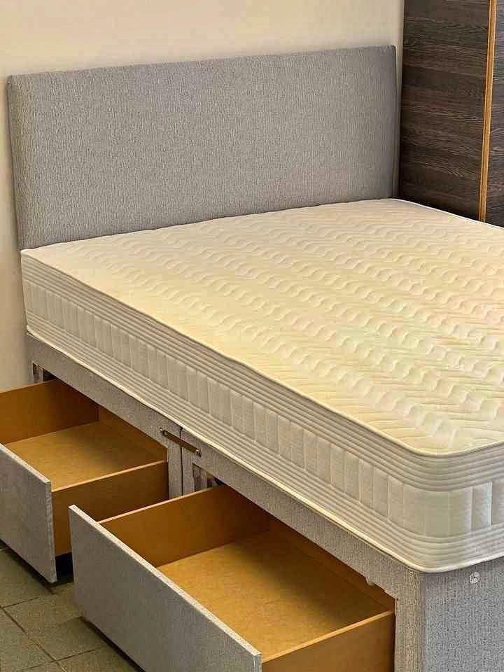 HardwoodPlain Double , Single & King Size Bed Frames With Orthopaedic