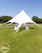  14m & 10m NEW Wimba Star Canopy Marquee Gazebo – From £130 each