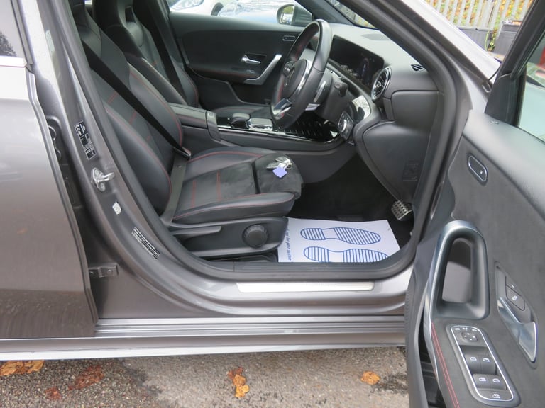 2019 Mercedes-Benz A-Class A180d AMG Line Executive 5dr Auto Grey HATCHBACK Diesel Automatic