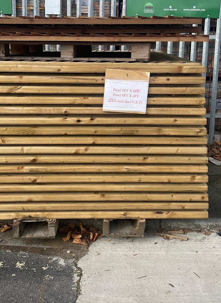 image for Timber & Fence Panels Sale