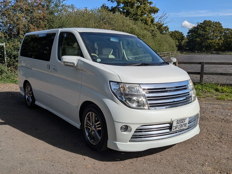 image for 2007 Nissan Elgrand Rider full cream leather 30000 MILES WOW Petrol