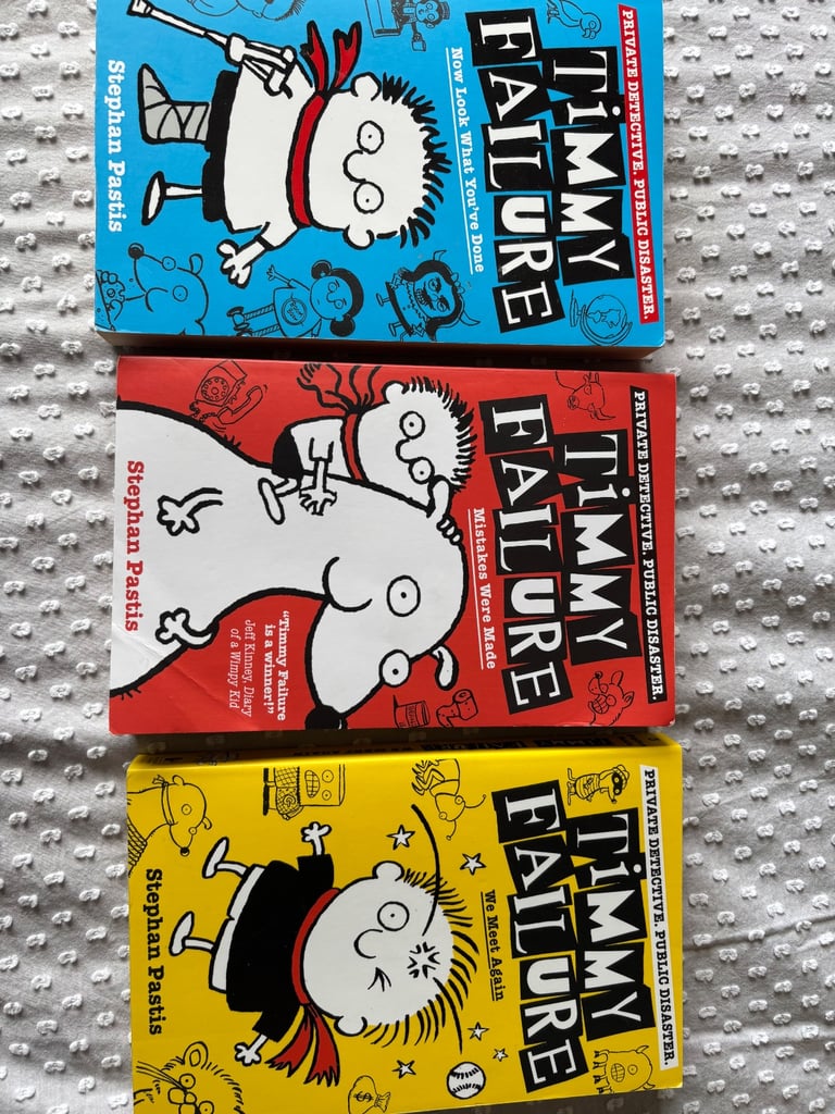 3 Timmy Failure children’s books