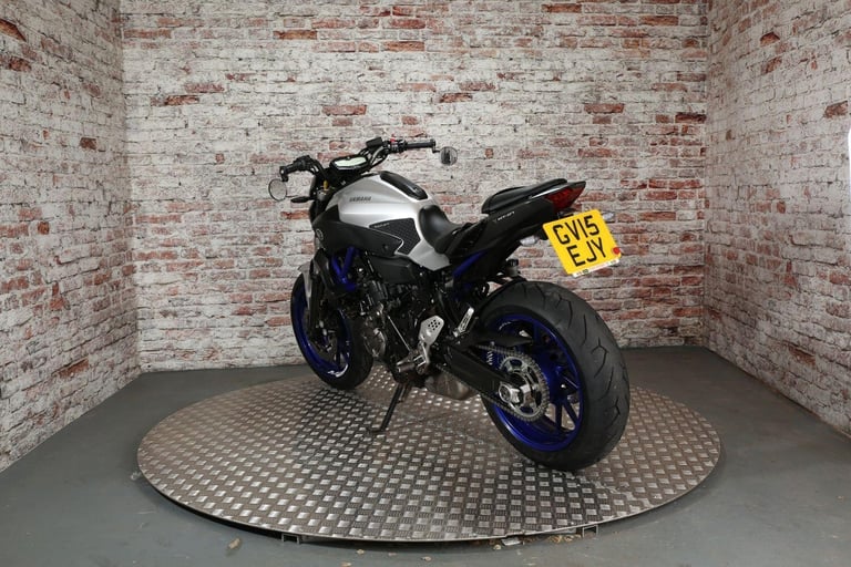 YAMAHA MT-07 ABS 2015 Petrol Manual in Silver