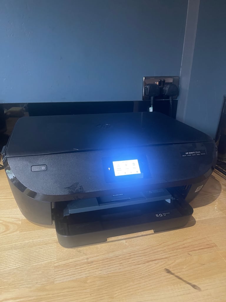 HP Envy 5544 all-in-one inkjet printer.