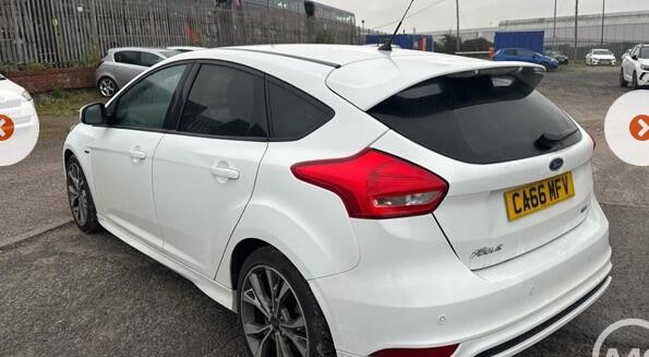  Ford Focus 1.0T EcoBoost ST-Line Euro 6 (s/s) 5dr Petrol Manual