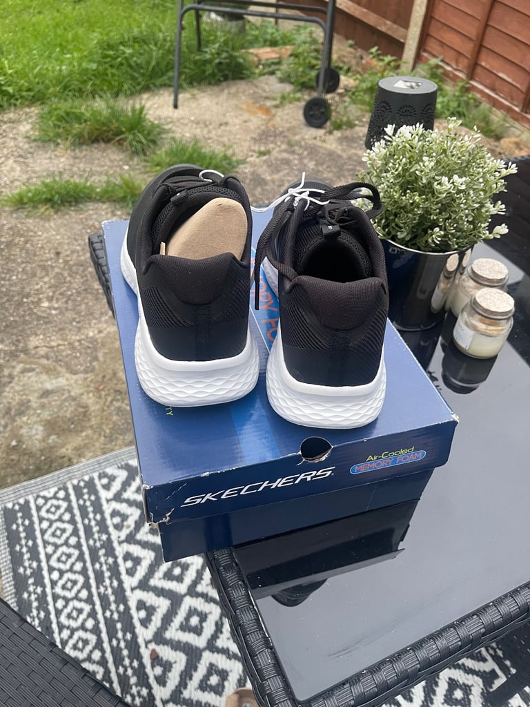 Skechers sketch lite pro for Men trainer new with box uk 11 colour black 
