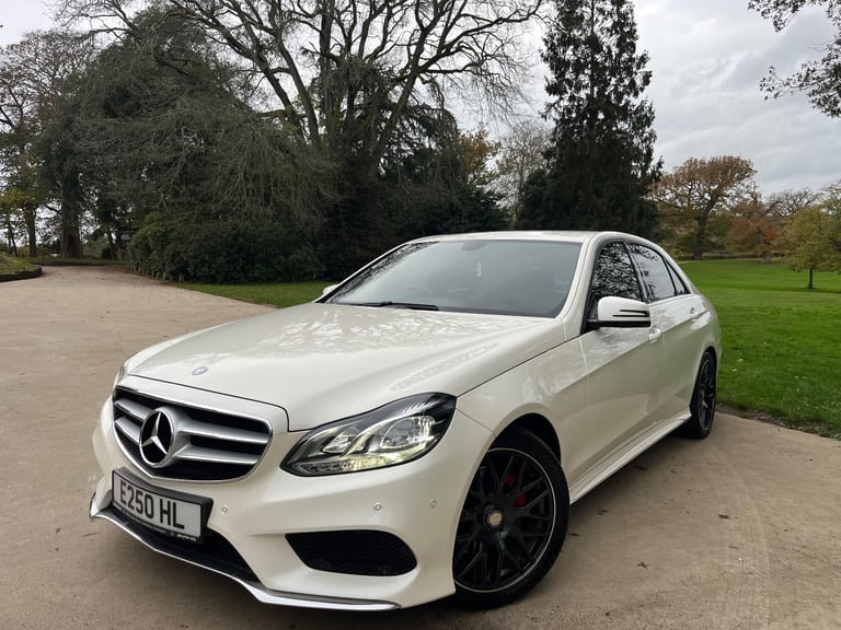 Mercedes-Benz E250 CDi AMG Sport , Auto, White, new wheels, stunning!