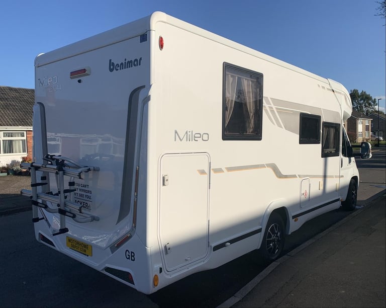 Benimar Mileo 294, Automatic 4 berth rear garage island bed coachbuilt motorhome