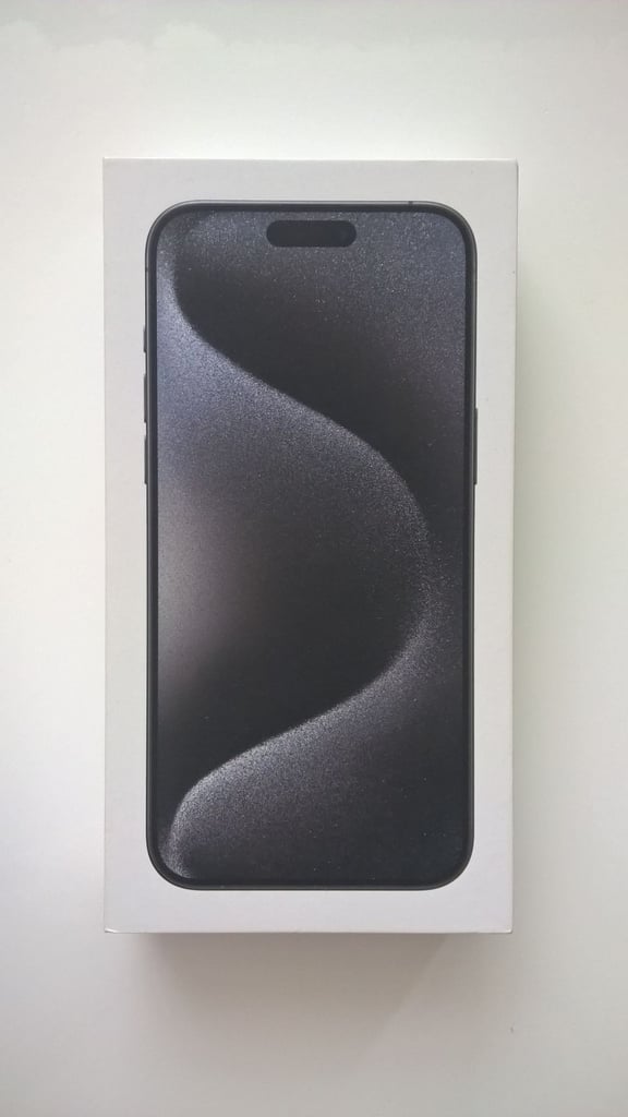 iPhone 15 Pro Max Box only,