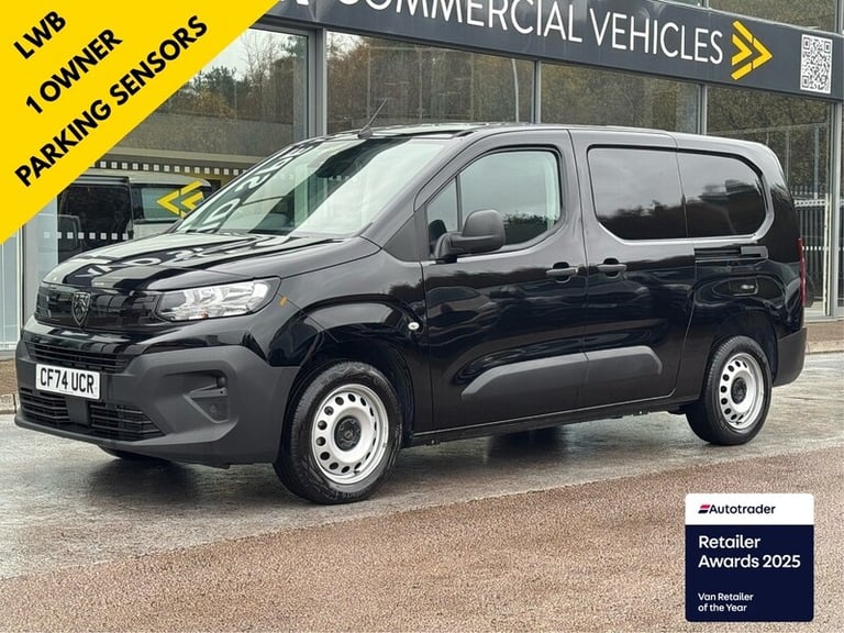 2024 Peugeot Partner 1.5 BlueHDi 100 Professional Van PANEL VAN DIESEL Manual