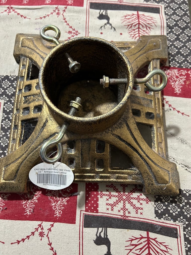 Christmas tree stand metal