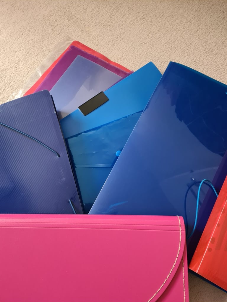 WhSmith  document organizer box folder 