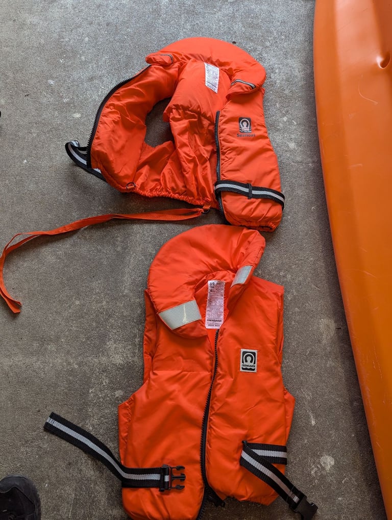 Ocean kayak with accessories 