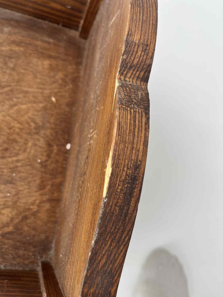 Wooden bed for newborn 