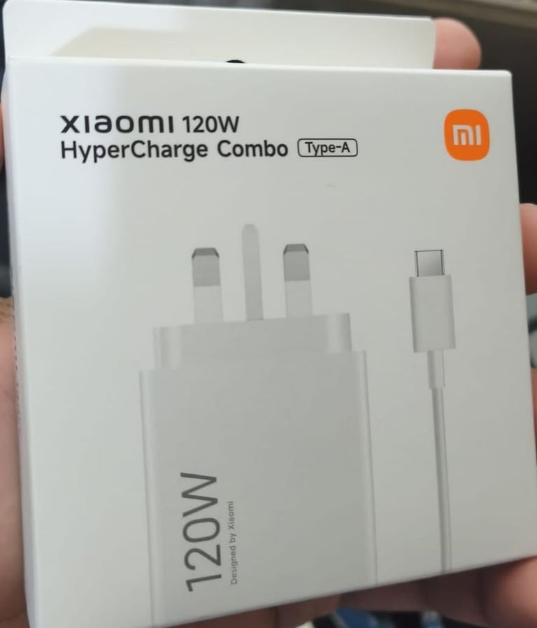image for Xiaomi charger new at very cheap best price 🥰 120W