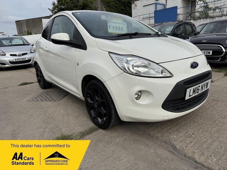 FORD KA 1.2 Zetec White Edition Euro 6 (s/s) 3dr 2016