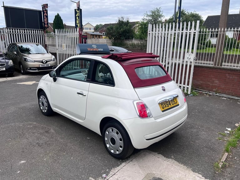 2014 Fiat 500C 1.2 Pop Euro 6 (s/s) 2dr CONVERTIBLE Petrol Manual