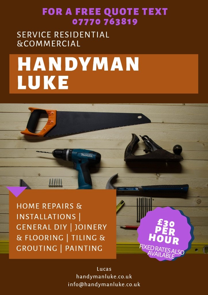 Handyman Luke at your service