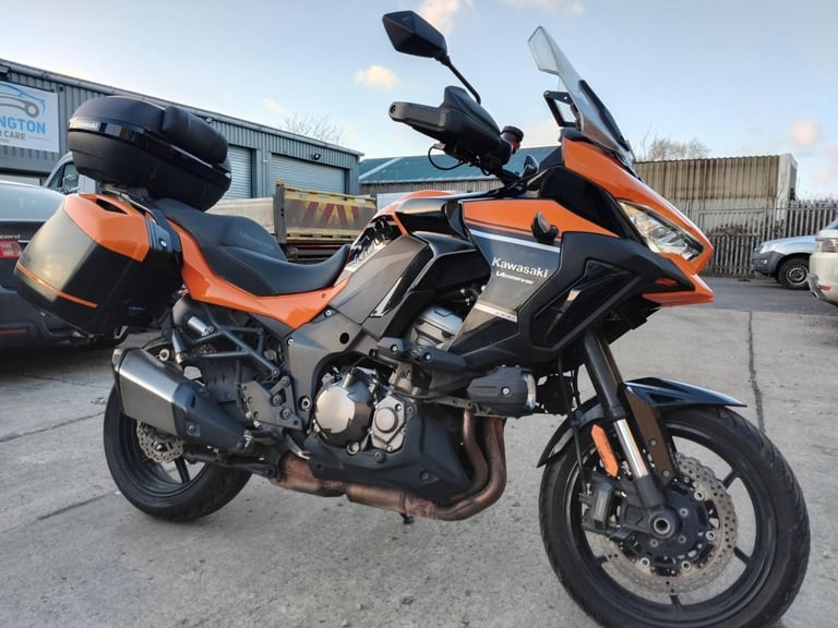 image for 2019 19 KAWASAKI KLZ 1000 CKF VERSYS PERFORMANCE TOURER FULL LUGGAGE HPI CLEAR