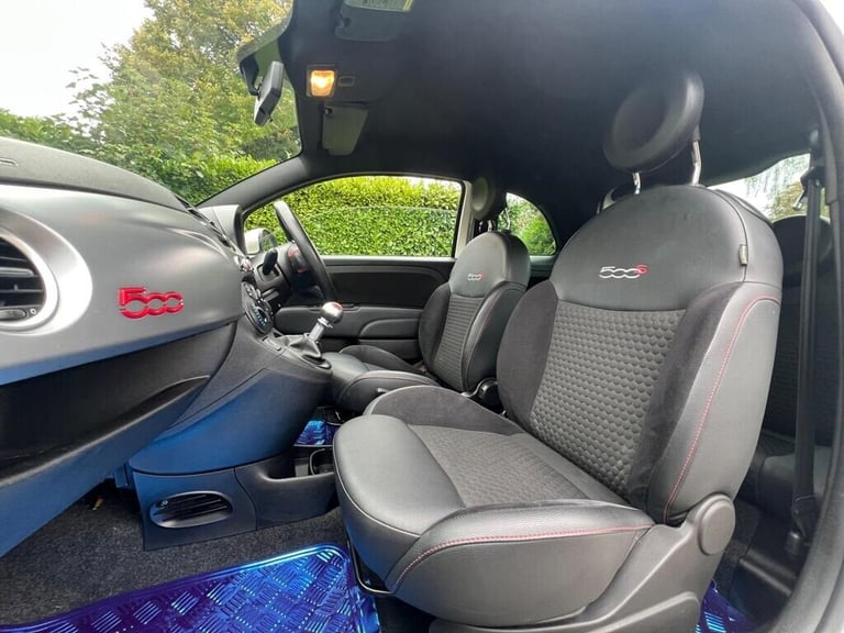 FIAT 500 1.2 S 3 2013 SPORT MODEL PETROL ULEZ 16" ALLOYS LEATHER SPORTS TRIM 